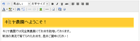 見出し適用イメージ